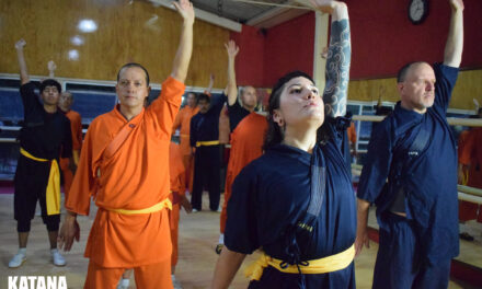 GM Shi Yan Ming, Fernanda Tapia y Revista Katana en 1er Campeonato Abierto Shaolin